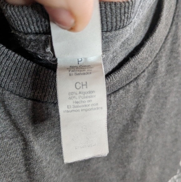 Vintage Fruit of the Loom Sofspun Small Gray‎ Bear Graphic Short Sleeve T-shirt - Picture 3 of 7